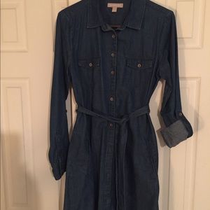 Denim dress